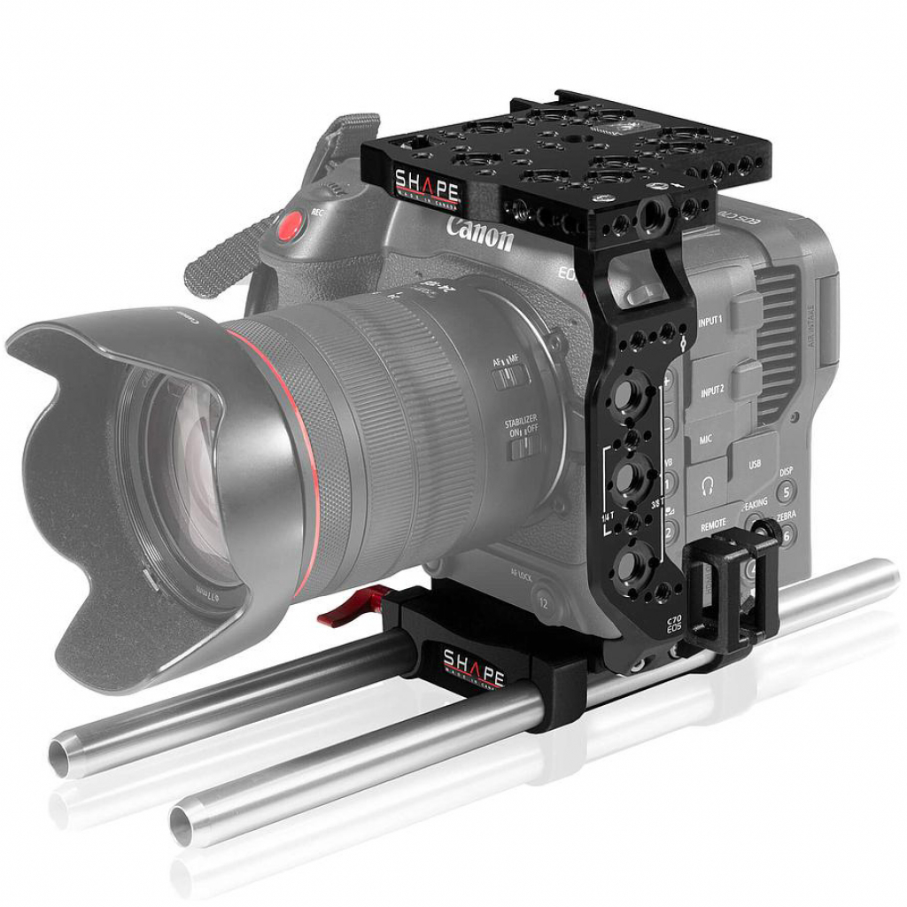 Shape Klatka operatorska Canon C70 Cage 15 mm LW Rod System [SHC70ROD] - Dostawa GRATIS!
